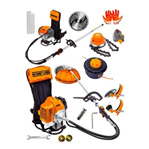 Ultra Garden Sirt Ti̇pi̇ Benzi̇nli̇ Motorlu Ot Çali Tirpani Çi̇m Bi̇çme Maki̇nasi-trnc