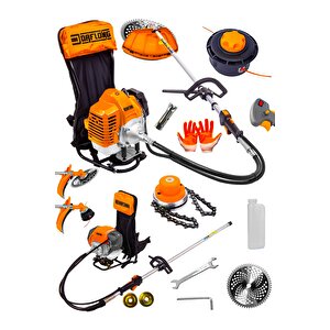 Ultra Garden Sirt Ti̇pi̇ Benzi̇nli̇ Motorlu Ot Çali Tirpani Çi̇m Bi̇çme Maki̇nasi-trnc