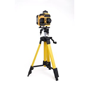 Tri̇pod Hedi̇yeli̇ Di̇ji̇tal Göstergeli̇ Type-c Şarj Çikişli 16 Yönlü Lazer Hi̇zalama