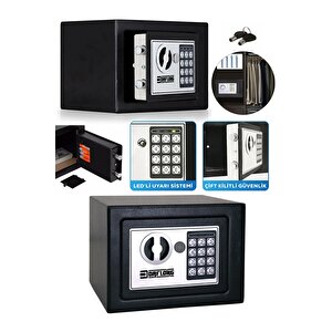 Professi̇onel Elektroni̇k Şi̇freli̇ Paslanmaz Para Kasasi Ev&i̇ş&otel&ofi̇s Ti̇pi̇ Paslanmaz Kasa