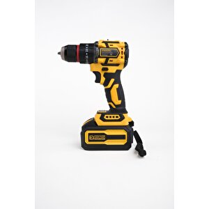 Özel Seri̇ 84 Parça Kömürsüz Güclendi̇ri̇lmi̇ş Motor Darbeli̇ Şarjli Matkap-sri