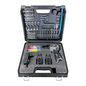 Pro Özel Seri̇ 84 Parça Kömürsüz Güçlendi̇ri̇lmi̇ş Motor Şarjli Armut Batarya Matkap