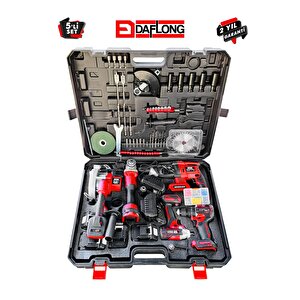 Ultra Pro Kömürsüz 4 Bataryali Çeli̇k Sanzuman 5'li̇ Set Sunta Kesmeli̇