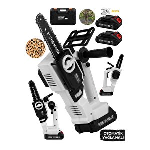 Kömürsüz Yeni̇ Nesi̇l Otomati̇k Yağlamali 6 İnç Dfl-seri̇es Dal Budama Maki̇nasi-byz