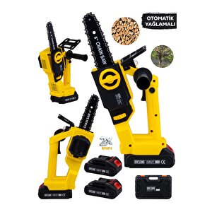 Kömürsüz Yeni̇ Nesi̇l Otomati̇k Yağlamali 6 İnç Dfl-seri̇es Dal Budama Maki̇nasi
