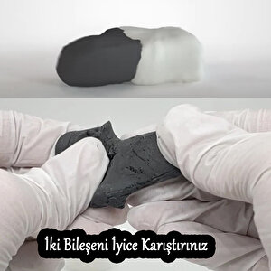 Güçlü Epoksi Macun Yapıştırıcı Hamur Metal Plastik Seramik Çelik Yapıştır Doldurur Boyanabilir 40 Gr