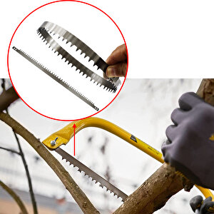 Kolastar Yaylı El Testere Ağzı Yedeği Bıçağı 1 Adet İsveç Kalitesi 24" İnç 610 Mm (61cm) Çatal Diş