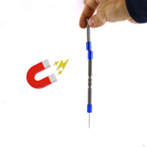 Mıknatıslı Bits Uç Ph2 65 Mm Renkli Vida Tutucu Sökme Yıldız Matkap Vidalama Ucu S2 Çeliği (10 Adet)