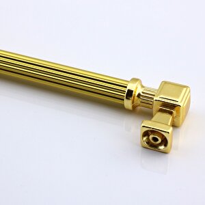 Mobilya Çekmece Mutfak Dolabı Dolap Kulpları Kulb 19.2 Cm Metal Gold Altın Çizgili Kulp 192 Mm