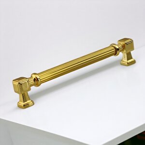 Mobilya Çekmece Mutfak Dolabı Dolap Kulpları Kulbu Kulpu Gold Altın Metal Kulp 160 Mm - 16 Cm
