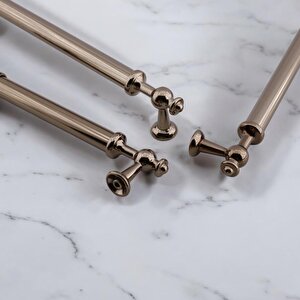 Mobilya Çekmece Mutfak Dolabı Dolap Kulpları Kulbu Kulpu Bronz Metal Kulp 128 Mm- 12.8 Cm