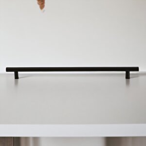 Mobilya Mutfak Çekmece Dolap Dolabı Kulpu Kulbu Kulplarımat Siyah Metal Kulp 320 Mm-32 Cm