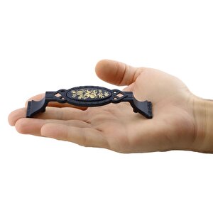 Mobilya Mutfak Dolabı Çekmece Dolap Kapak Kulpu Kulbu Siyah 96 Mm Metal Kulp