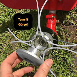 Çelik Telli Motorlu Tırpan Yuvarlak Misina Çim Ot Biçme Teli Güçlü Profesyonel 3.3 Mm 26 Metre