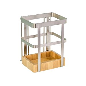 Saban Bambu Tezgah Üstü Kaşıklık T24