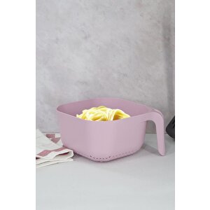 Makarna Süzgeci Pembe