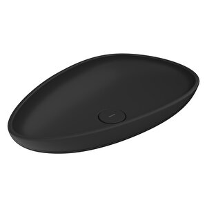 Etna Tezgah Üstü Lavabo 58 Cm Mat Siyah 1114-004-0125