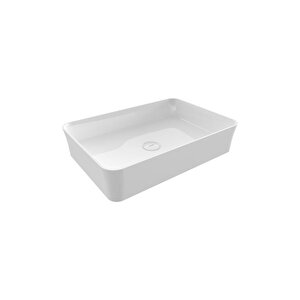 Sottile Slim Tezgahüstü Lavabo 55x38 Beyaz 1476-001-0125