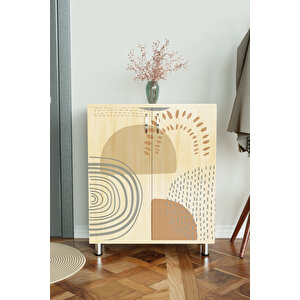 Soft Design 4 Raflı Ayakkabılık Antre Hol Çok Amaçlı Ayakkabı Dolabı