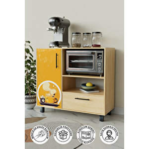 Yellow Design "dafni" Kahve Köşesi Mutfak Dolabı