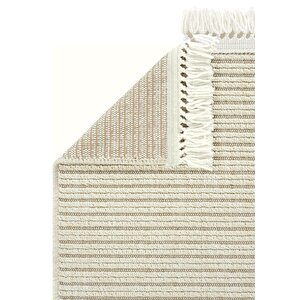 Hasır 622 Krem Halı İnce Mutfak Halısı Yazlık Halı Kilim Kesme Halı Yolluk Antre Hol Koridor Halısı