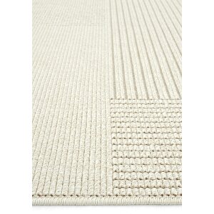 Hasır 622 Krem Halı İnce Mutfak Halısı Yazlık Halı Kilim Kesme Halı Yolluk Antre Hol Koridor Halısı