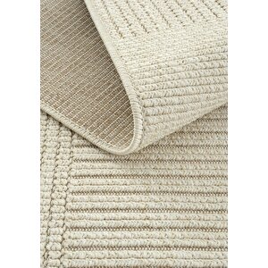Hasır 622 Krem Halı İnce Mutfak Halısı Yazlık Halı Kilim Kesme Halı Yolluk Antre Hol Koridor Halısı