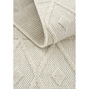 Hasır 620 Krem Halı İnce Halı Kilim Mutfak Halısı Kesme Halı Yolluk Oturma Odası Halısı Yazlık Halı