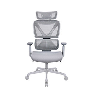 Unique-sx Yönetici Ve Çalışma Koltuğu - Gri 74x119.5-129x65.5 Cm