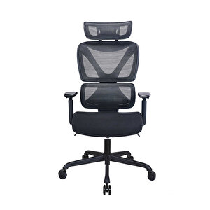 Unique-sx Yönetici Ve Çalışma Koltuğu - Siyah 74x119.5-129x65.5 Cm