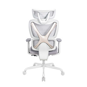Unique-sx Yönetici Ve Çalışma Koltuğu - Gri/krem 74x119.5-129x65.5 Cm