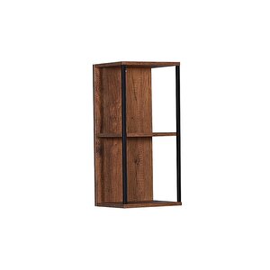 Profile Duvar Rafı-koyu Ceviz(oslo Ceviz) 30x63x25 Cm (gxyxd)
