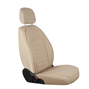 Acura Mdx Deri Oto Koltuk Kılıfı Ön Arka Set Giydirme Model Bej Original Model