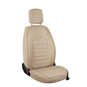 Acura Mdx Deri Oto Koltuk Kılıfı Ön Arka Set Giydirme Model Bej Original Model