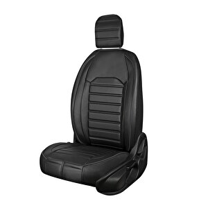 Kia Pro Ceed Deri Oto Koltuk Kılıfı Ön Arka Set Giydirme Model Siyah Original Model