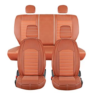 Honda Cr-v Deri Oto Koltuk Kılıfı Ön Arka Set Giydirme Model Tarçın Original Model