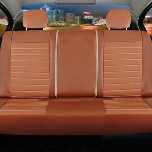 Volkswagen Golf Mk 3 Station Wagon Deri Oto Koltuk Kılıfı Ön Arka Set Giydirme Model Tarçın Original Model
