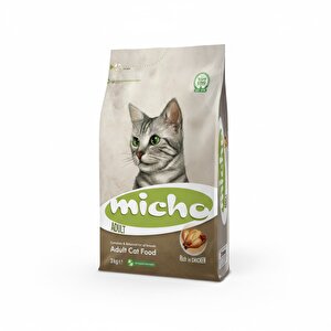 Micho Adult Cat Tavuklu (hamsi Ve Pirinç Eşliğinde) Yetişkin Kedi Maması