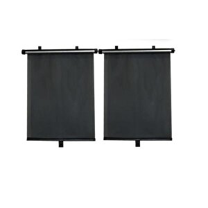Carub Güneşlik Perde Otomatik Makaralı 2li̇ 40x45