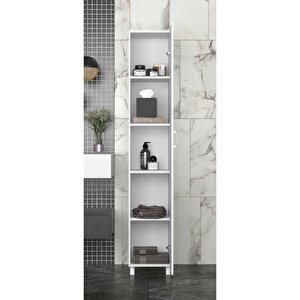 Mimoza Beş Raflı Çok Amaçlı Banyo Dolabı