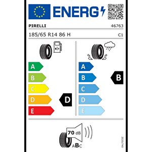 185/65 R14 86h Cinturato P1 Oto Yaz Lastiği (üretim:2025)