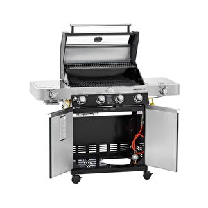 Videro G4-s Vario Siyah Gazlı Barbekü