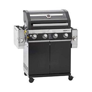 Videro G4-s Vario Siyah Gazlı Barbekü