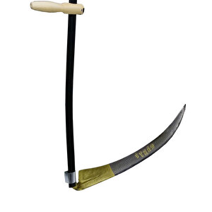 Günaş Komple Tırpan - Metal Saplı 6 Parça Set - Ahşap Elcik 75 Cm Tdrtr