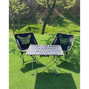 Ultralight Masa + 2 Prati̇k Sandalye Set