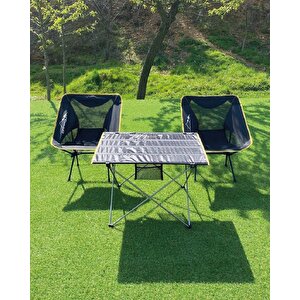 Ultralight Masa + 2 Prati̇k Sandalye Set