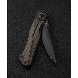 Bestech Thyra Bt2106c Titanyum+karbon Fiber Kaplama Sap M390 Çelik Çakı