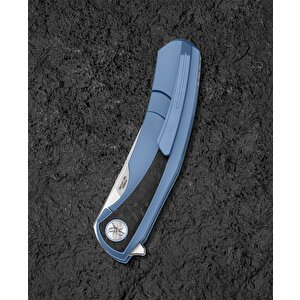 Bestech Sambac Bt2402d Titanyum Mermer Karbon Fiber Kakmalı Sap Magnacut Çelik Çakı