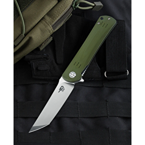 Bestech Kendo Bg06b-1 Ordu Yeşili G10 Sap D2 Çakı