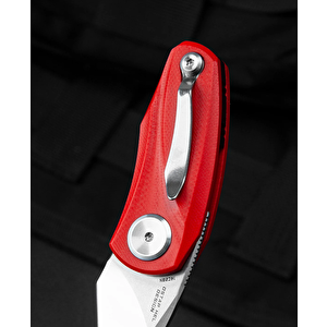 Bestech Tulip Bg38b Kırmızı G10 Sap 14c28n Mini Çakı